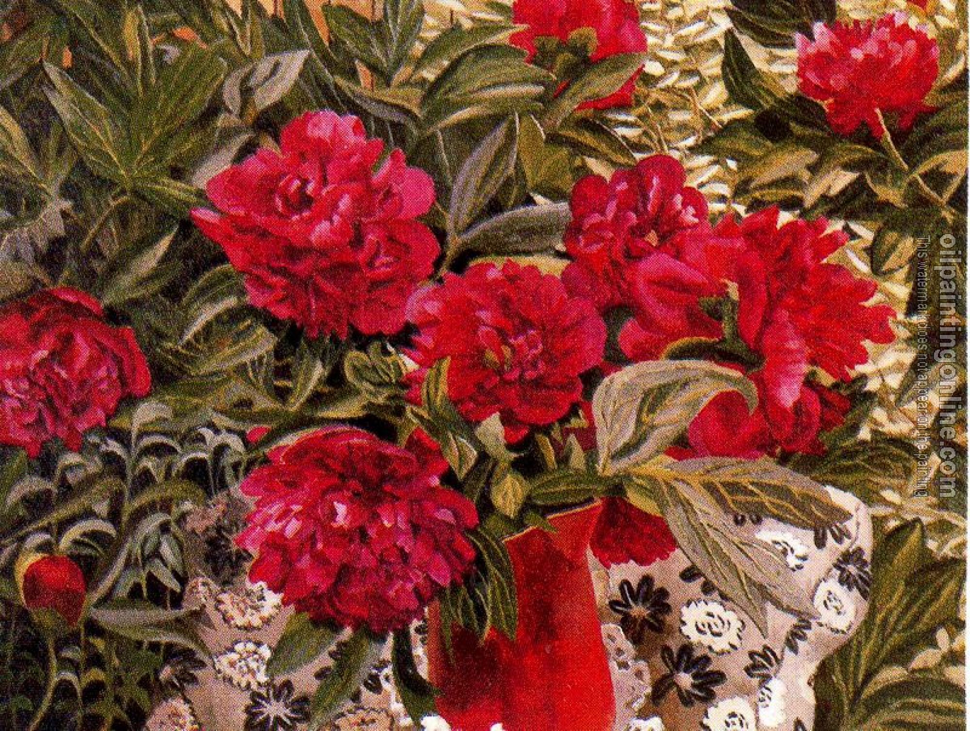 Stanley Spencer - Peonies